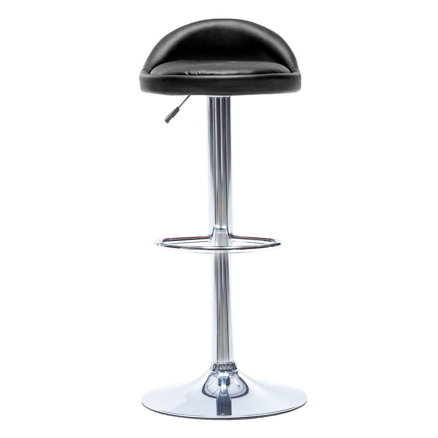 Piso Bar Altura Ajustable Negro-0