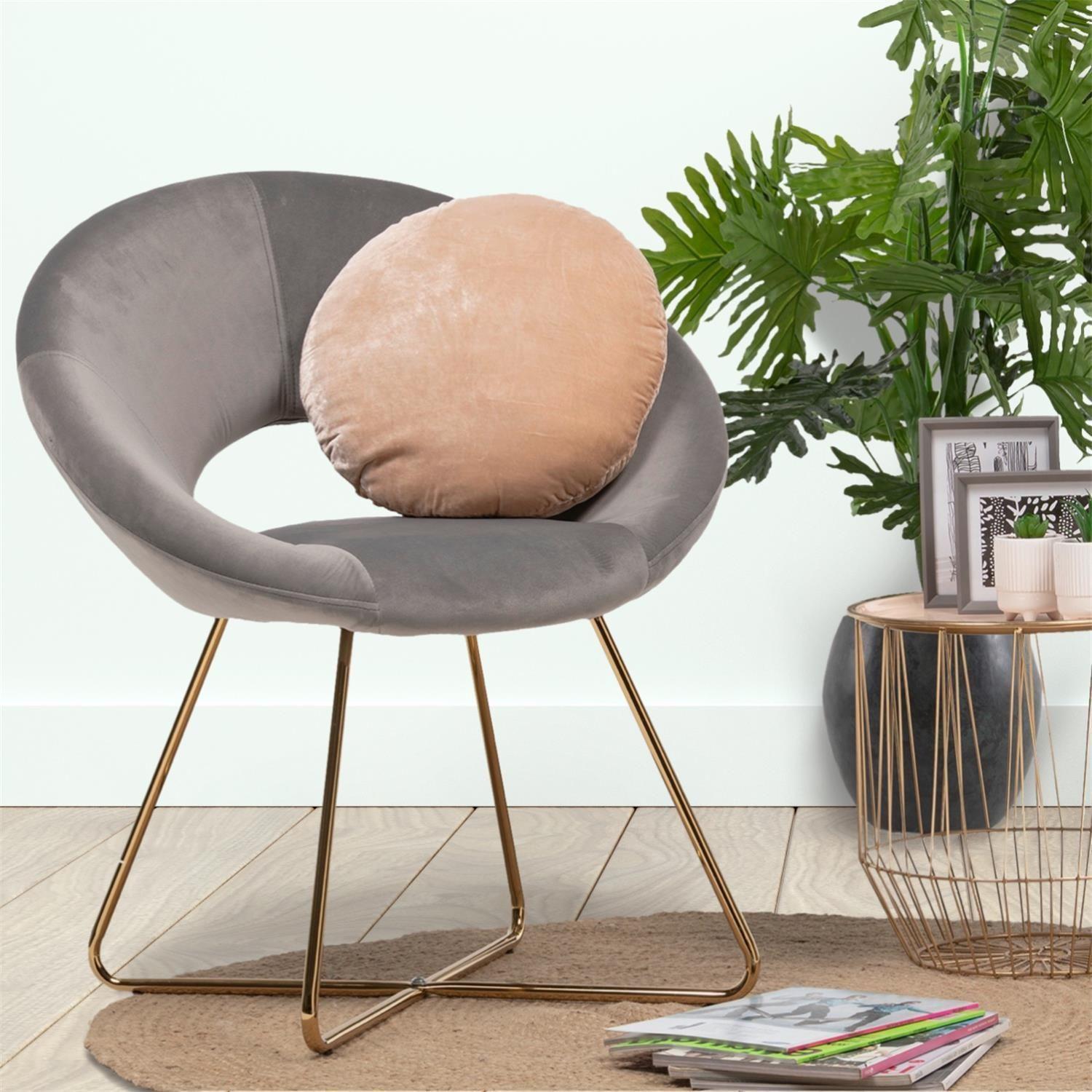 Poltrona Round Gris-1