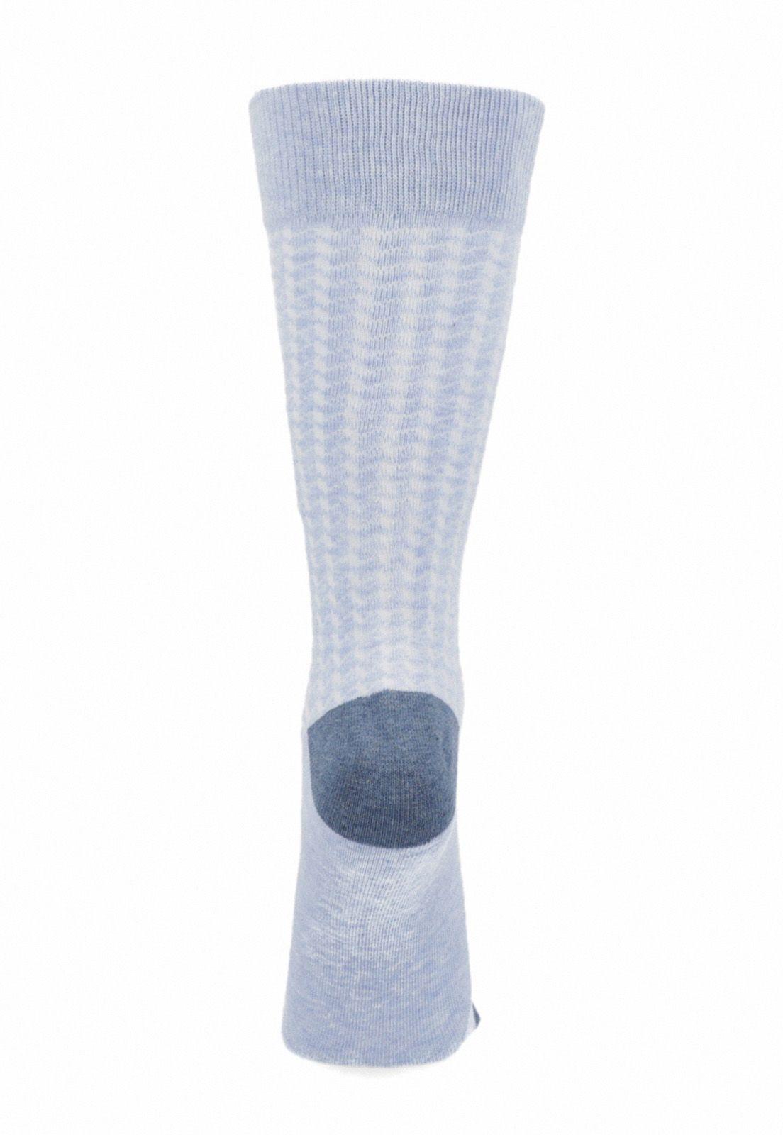 Calcetines De Hombre Celeste-1