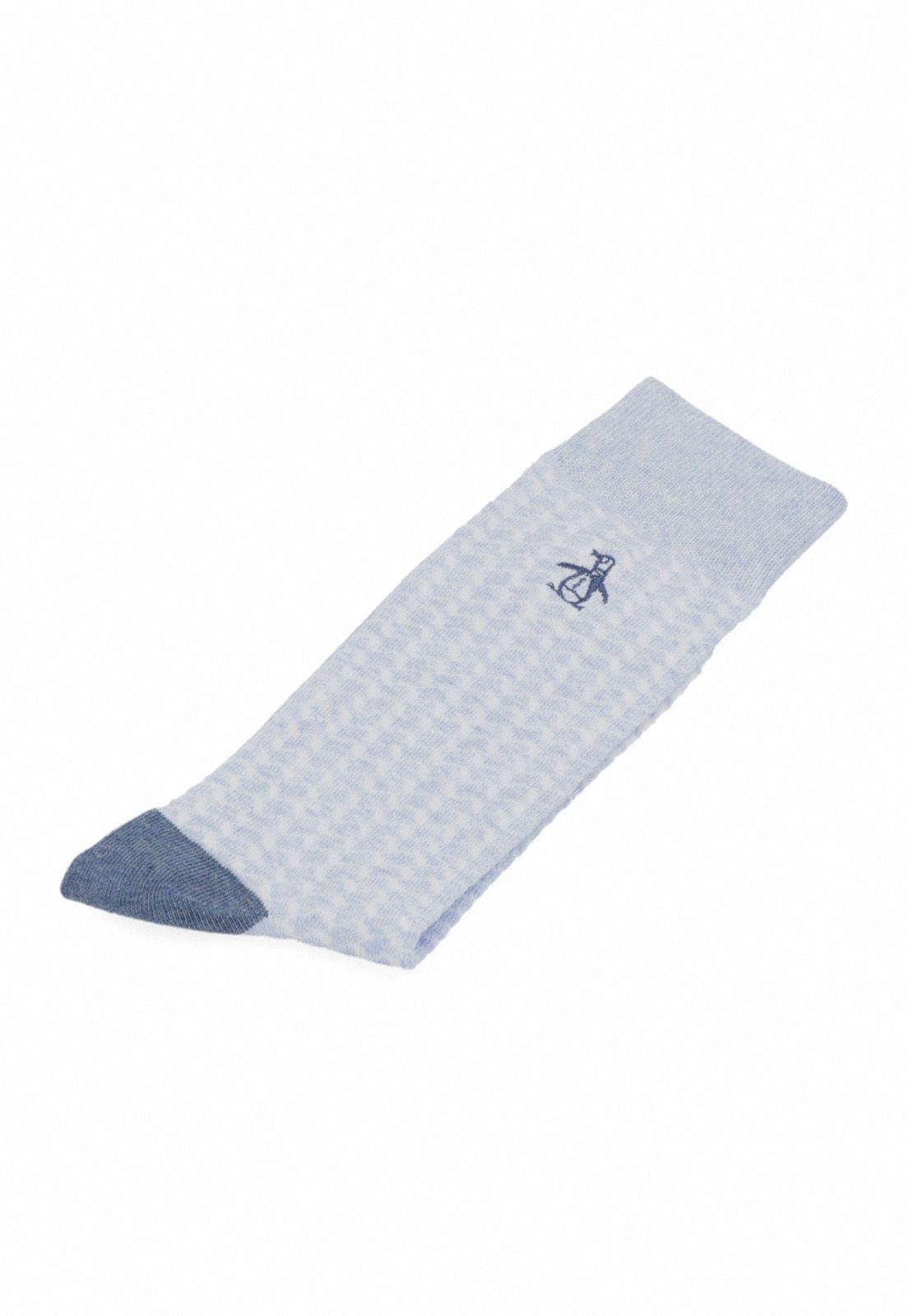 Calcetines De Hombre Celeste-2