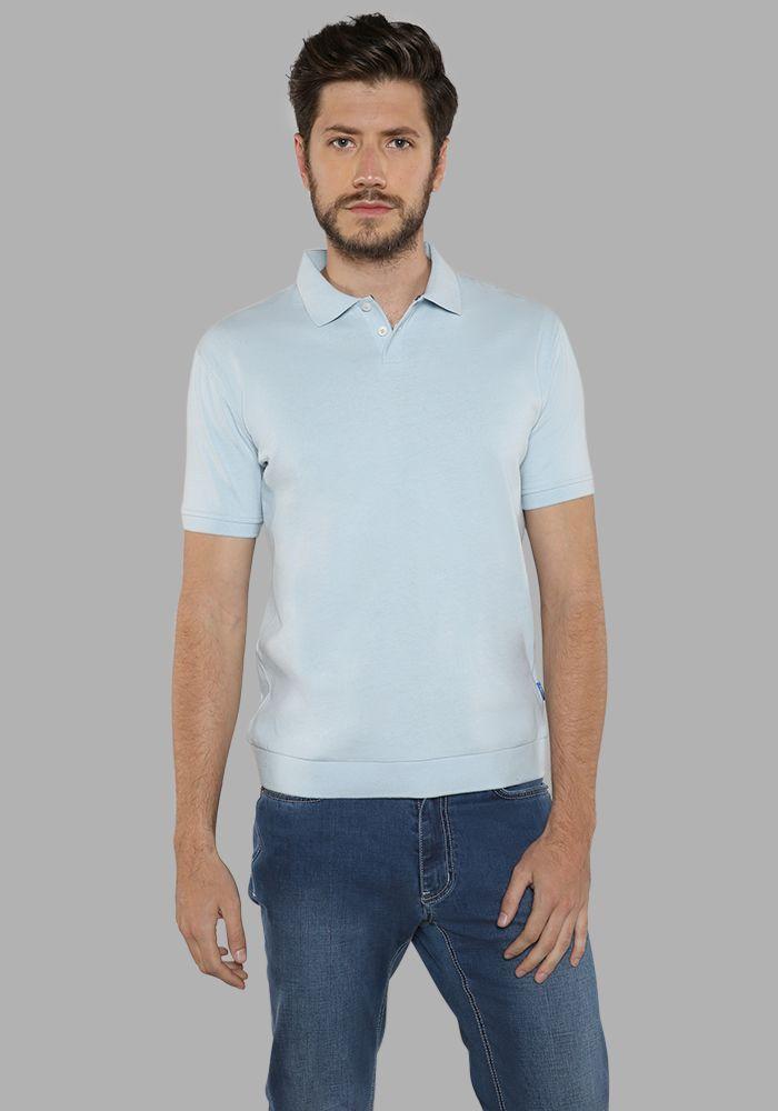 Polera Metropoli Celeste-1