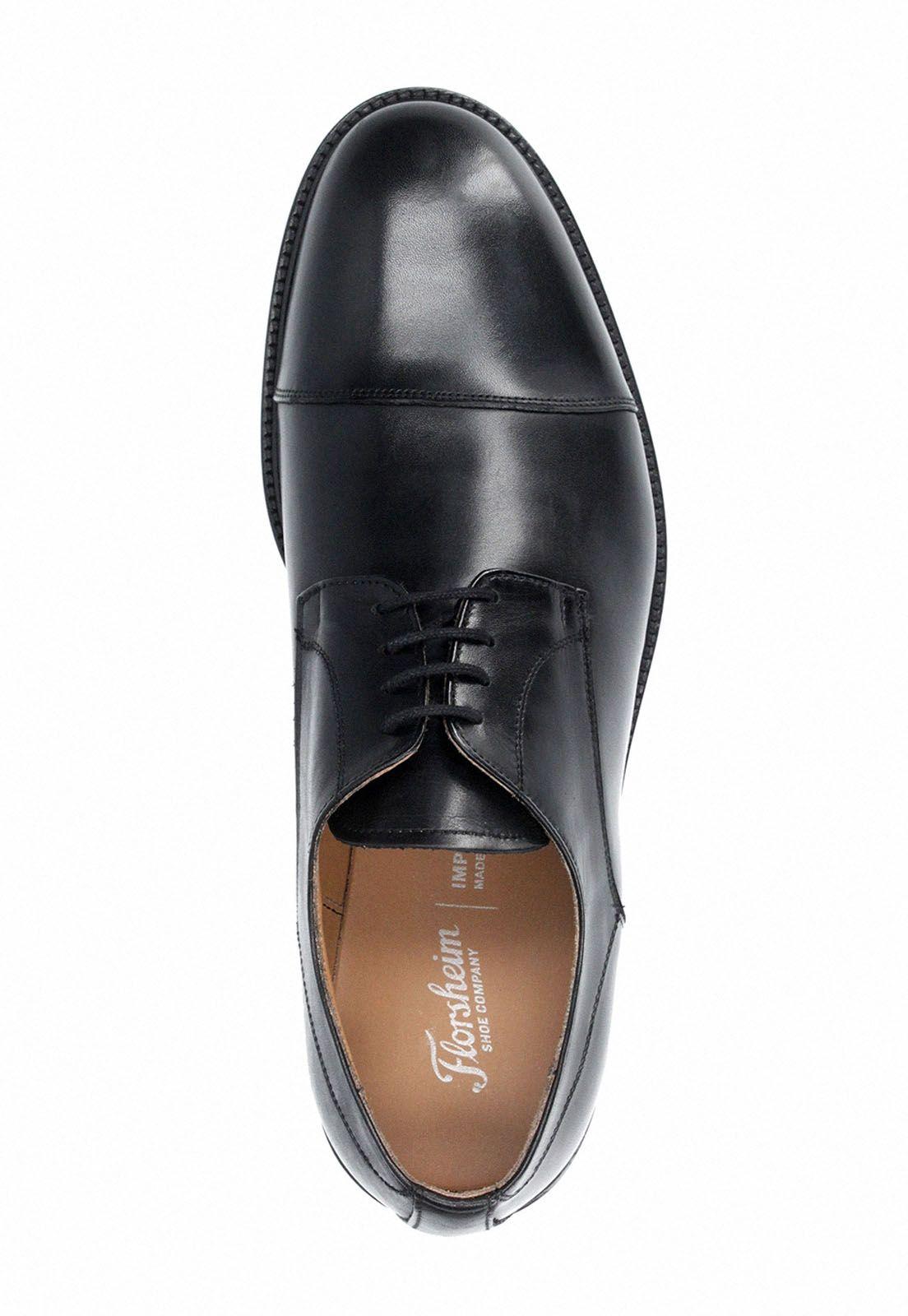 Zapatos Formal Italianos Voltago Cap Toe Oxford Negro-3