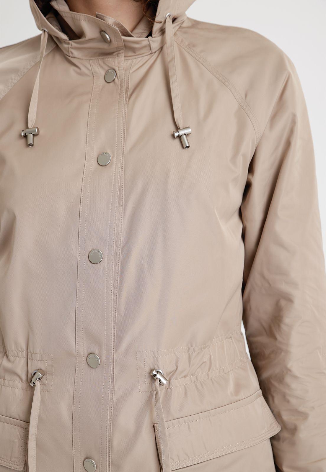 Chaqueta De Mujer Modelo Elisa Color Arena-2