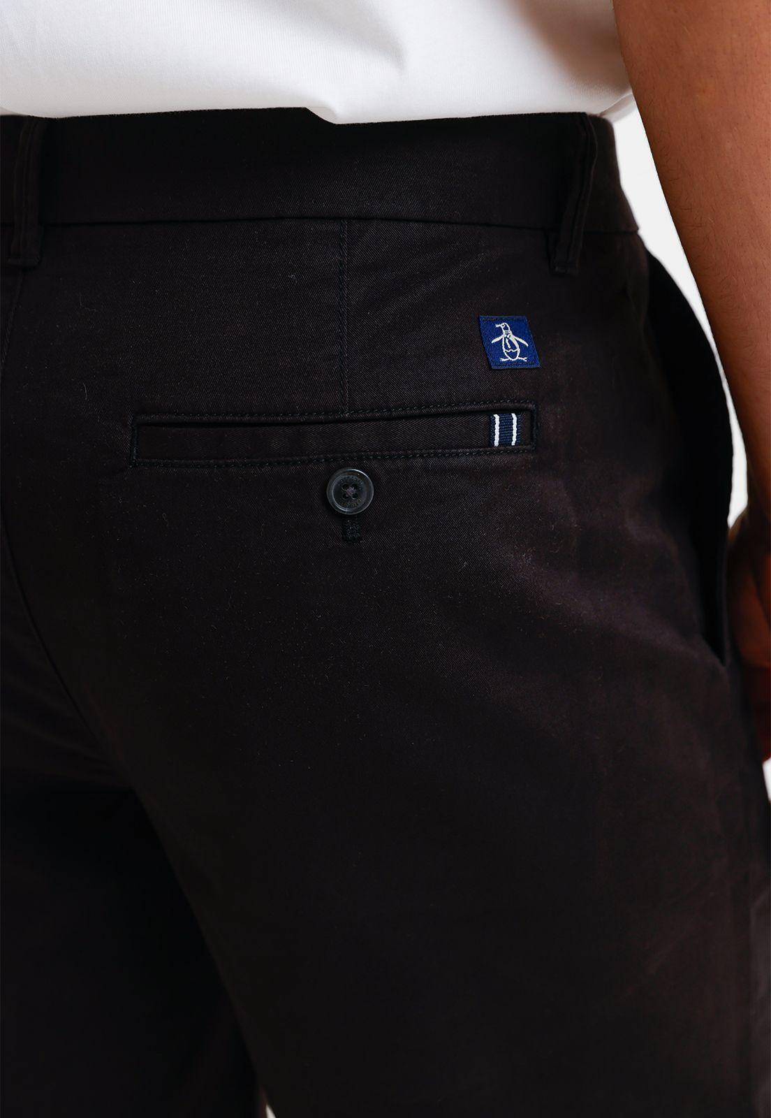 Bermuda Hombre Chino Negro OPHB0023-2