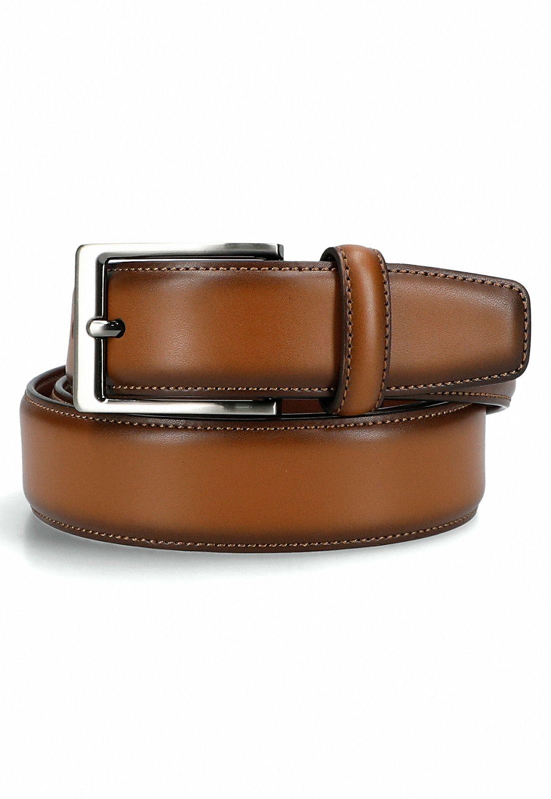 Cinturon Formal Cuero Cognac-0