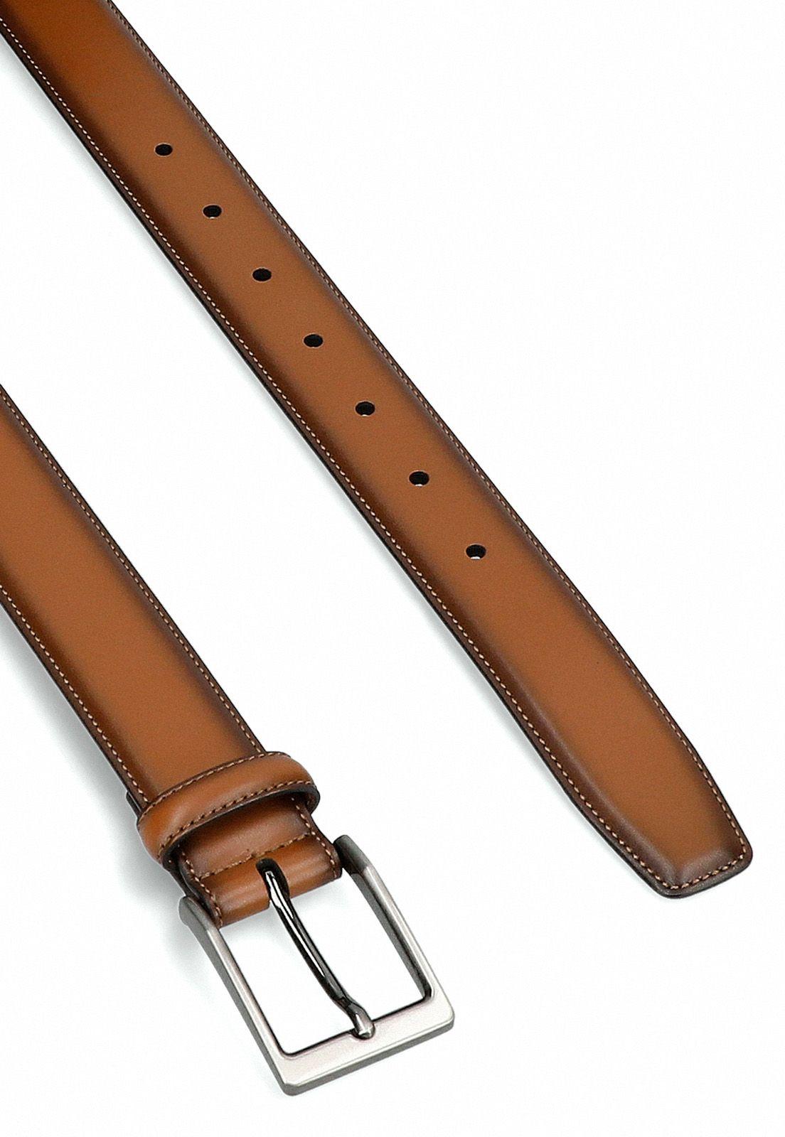 Cinturon Formal Cuero Cognac-1