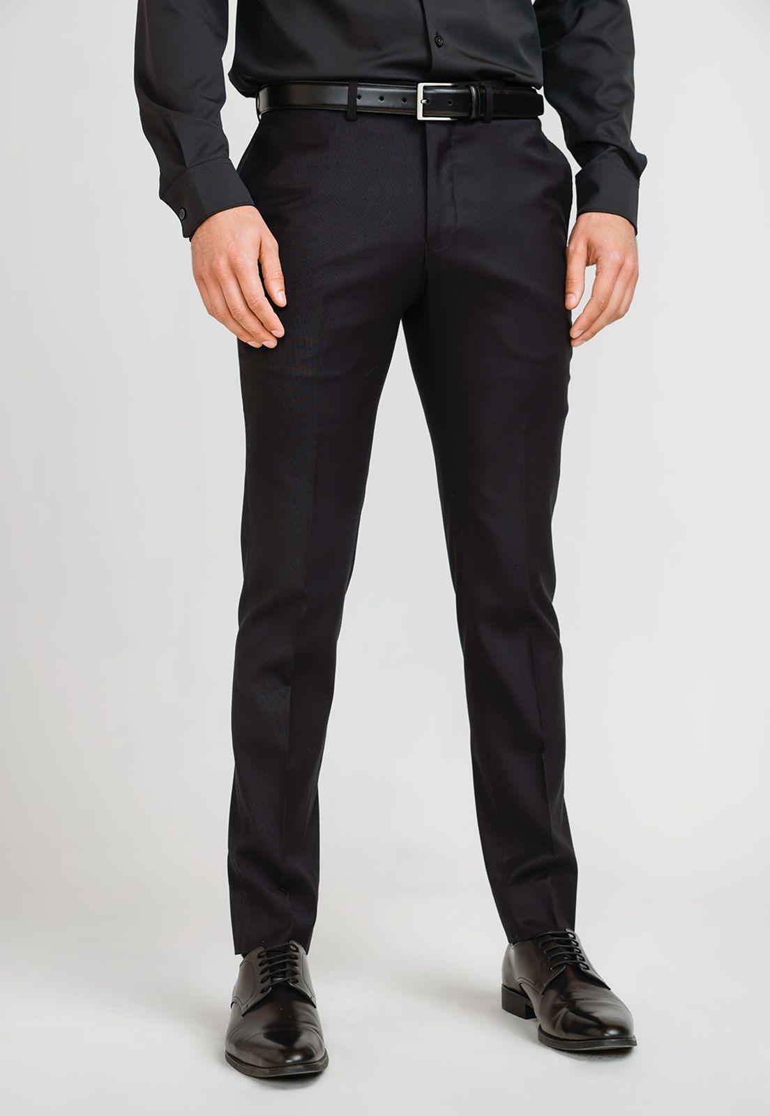 Pantalón Formal Hombre Suit Separate Negro-0