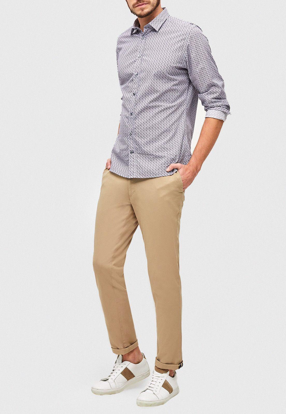 Pantalón Casual Vermin Beige-3