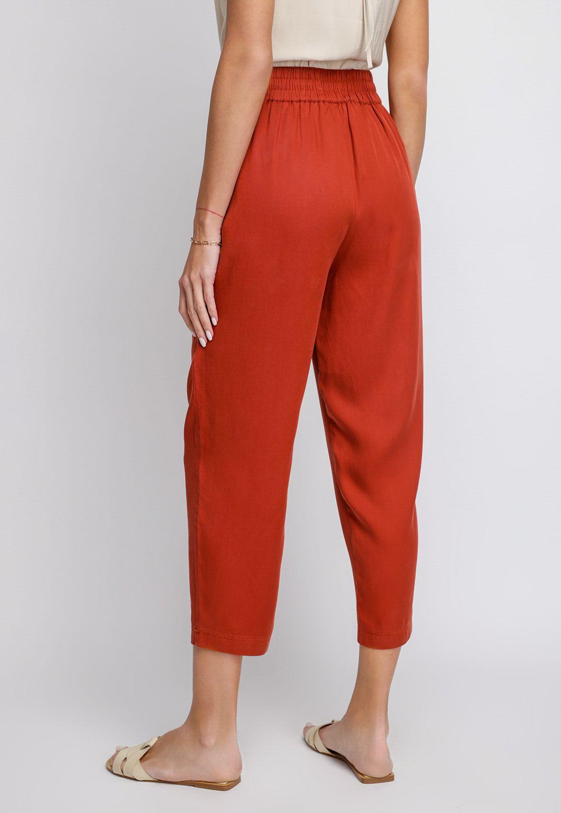 Pantalón De Mujer Agnes Terracota-1