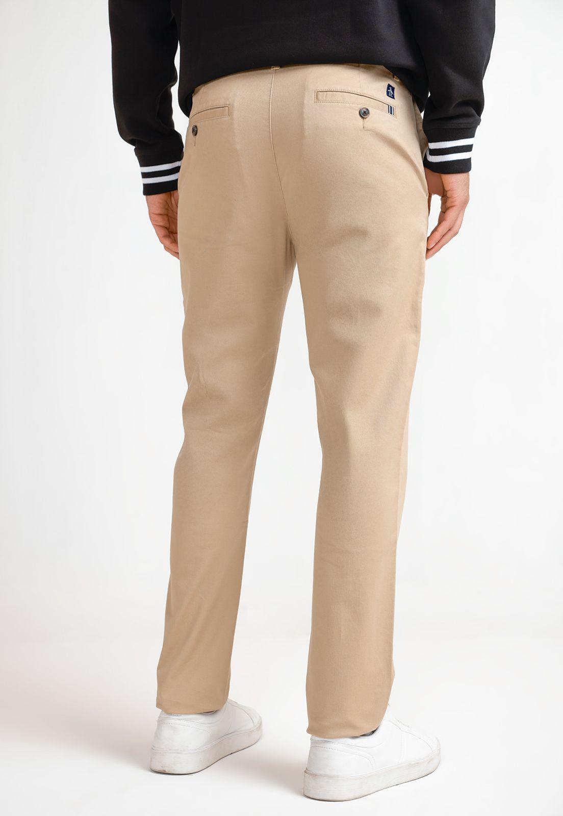 Pantalón De Hombre Khaki-1