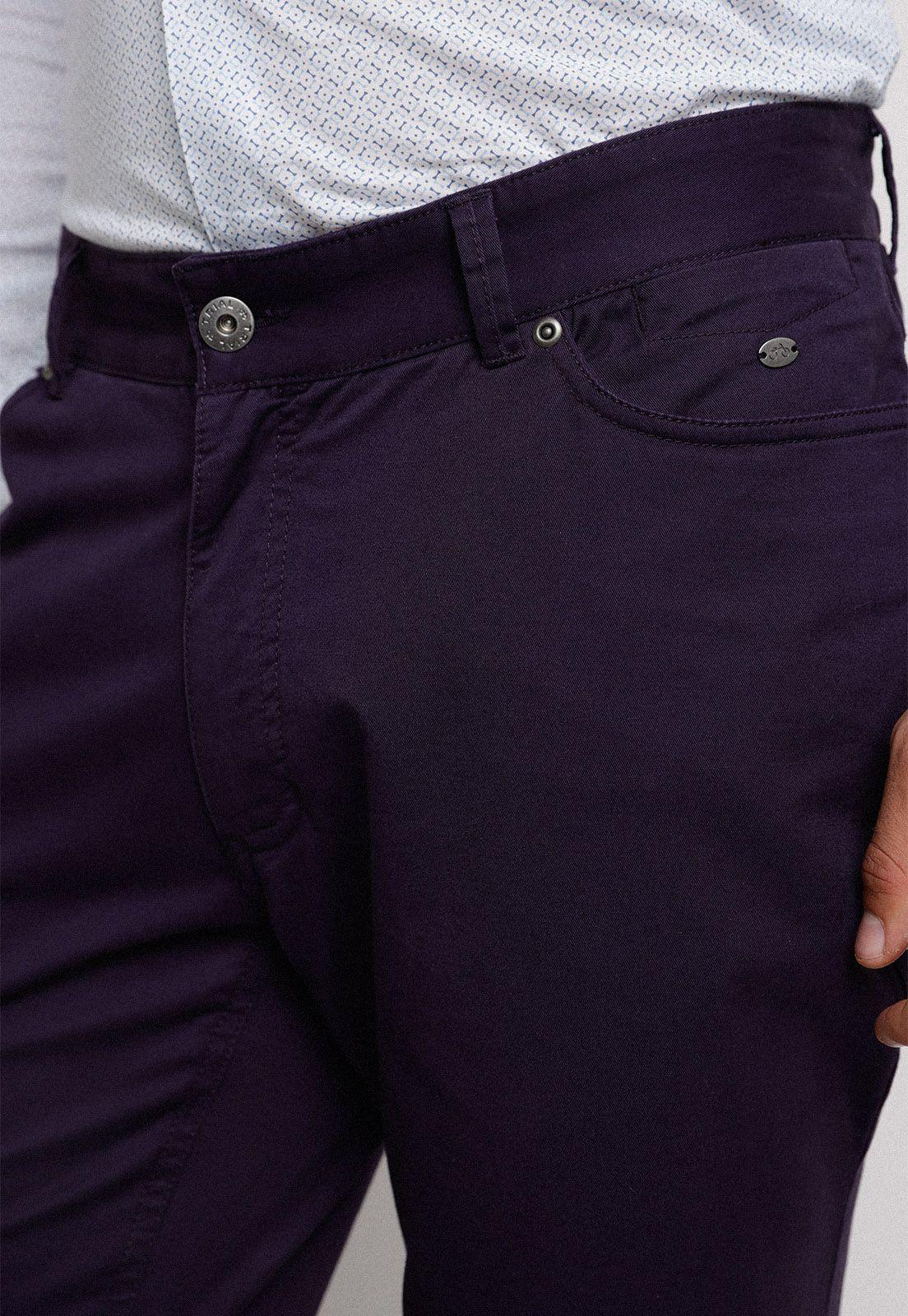 Pantalón cinco bolsillos violeta-2