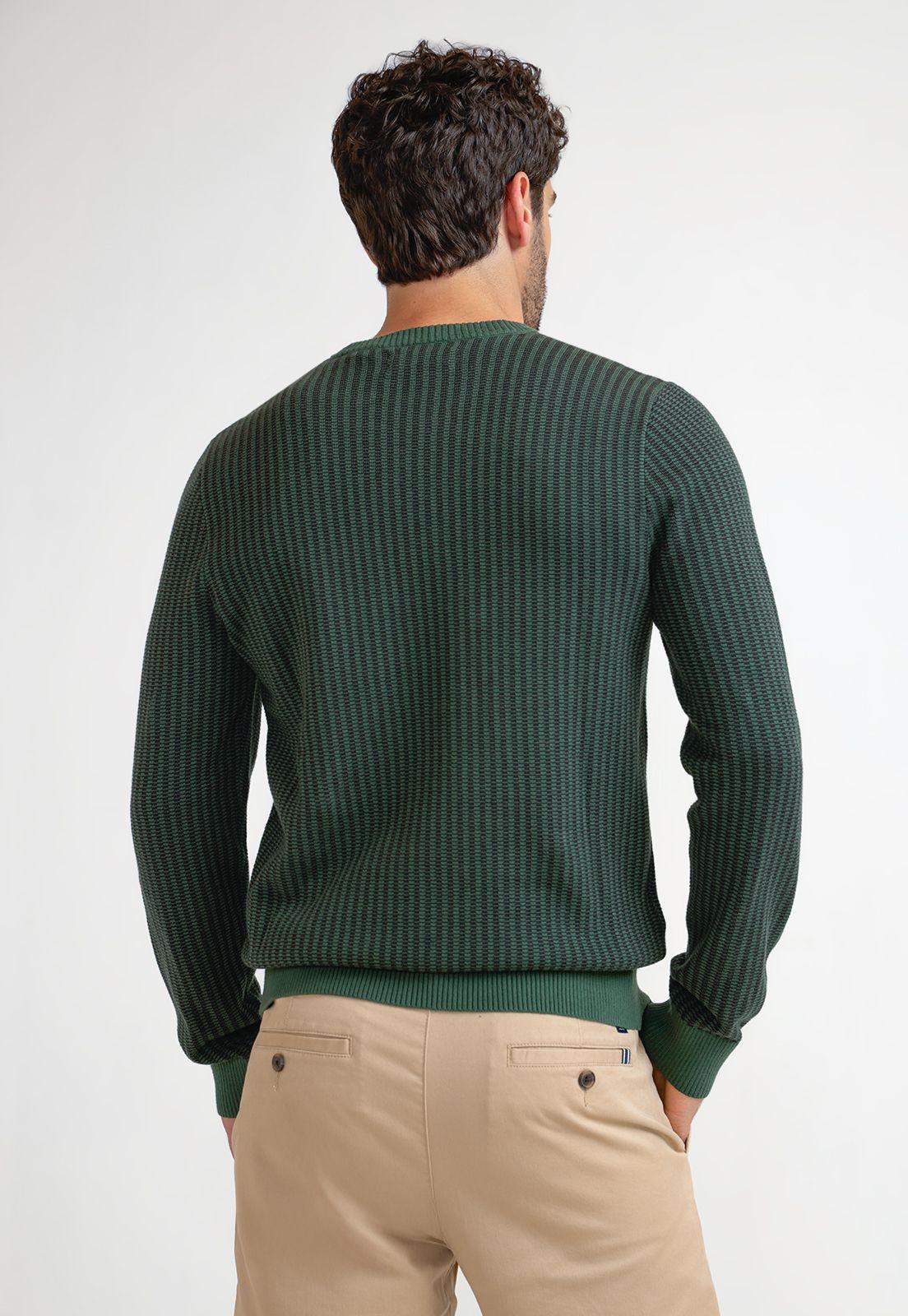 Sweater Hombre Algodón Verde-1