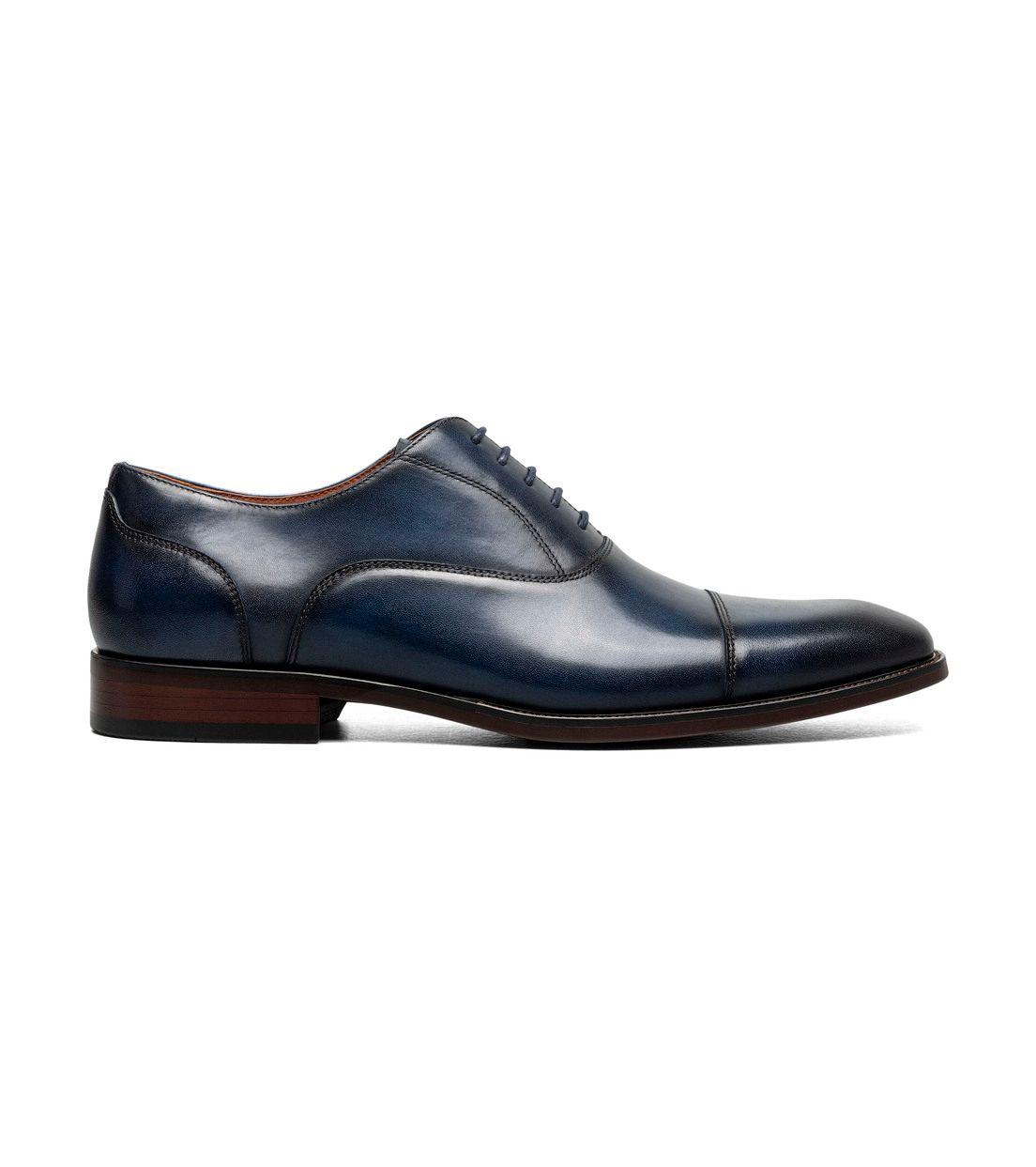 Zapatos Formal Hombre Sorrento Lux Cap Toe Bal Azul-2