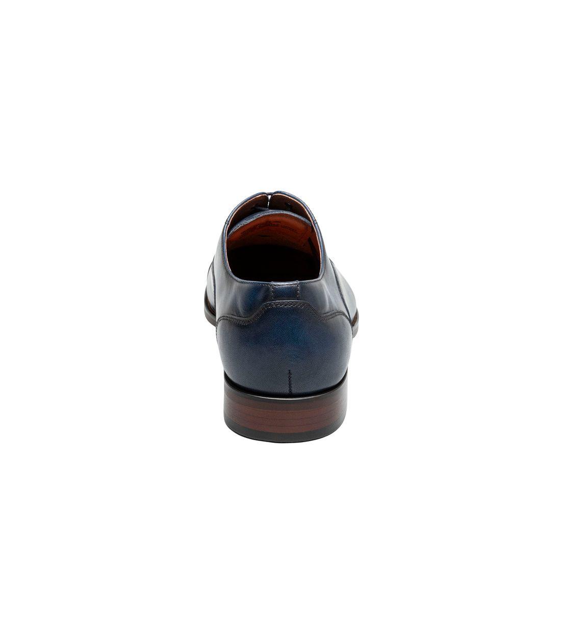 Zapatos Formal Hombre Sorrento Lux Cap Toe Bal Azul-3