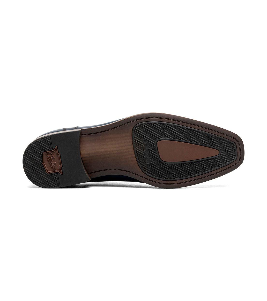 Zapatos Formal Hombre Sorrento Lux Cap Toe Bal Azul-6