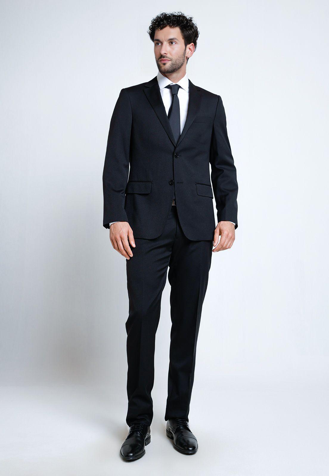 Traje Hombre Formal TRL Negro-0
