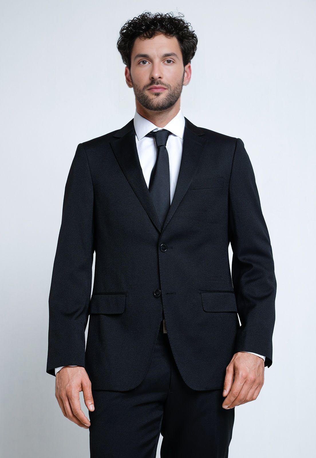 Traje Hombre Formal TRL Negro-2