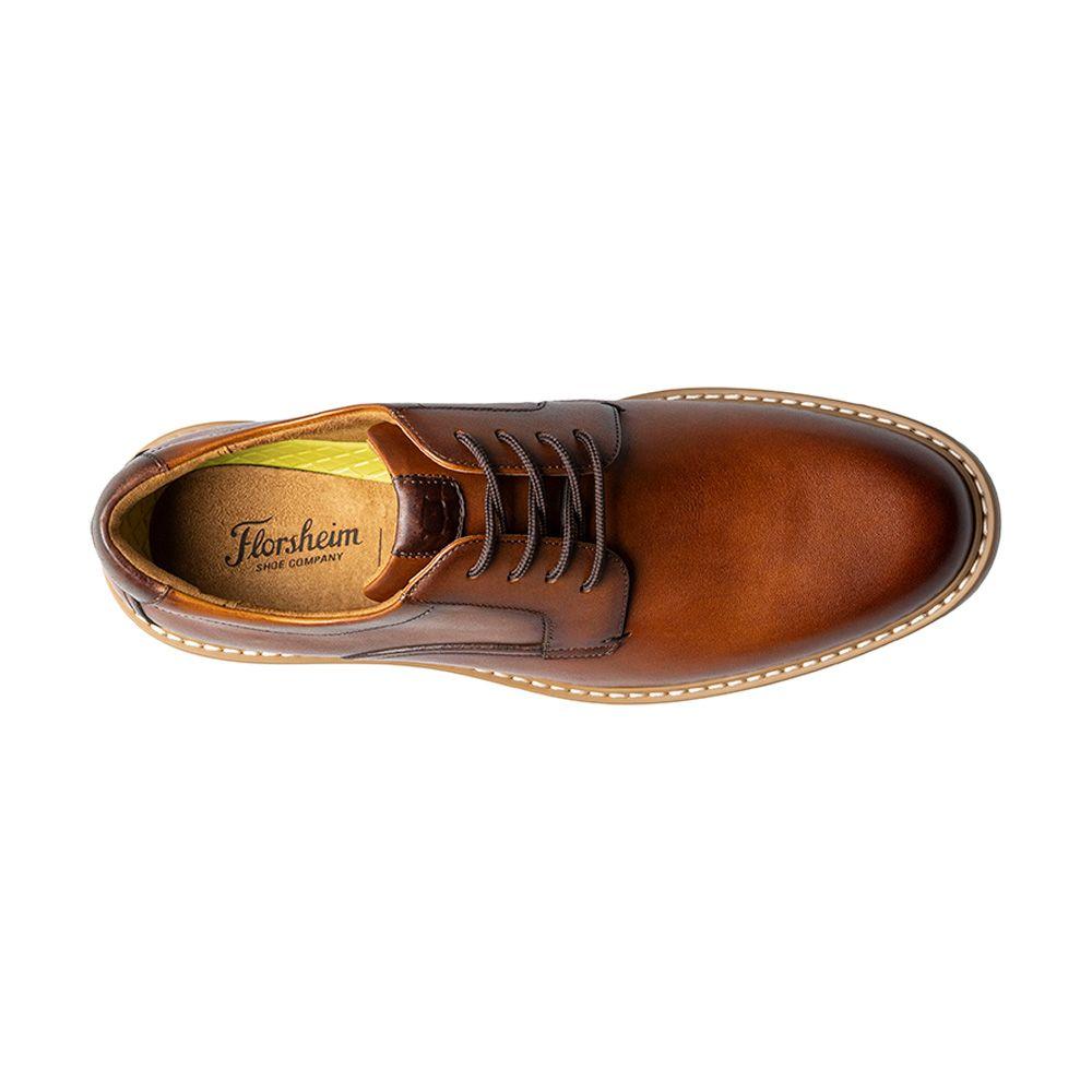 Zapatos Casual Norwalk Plain Toe Oxford Cognac-5