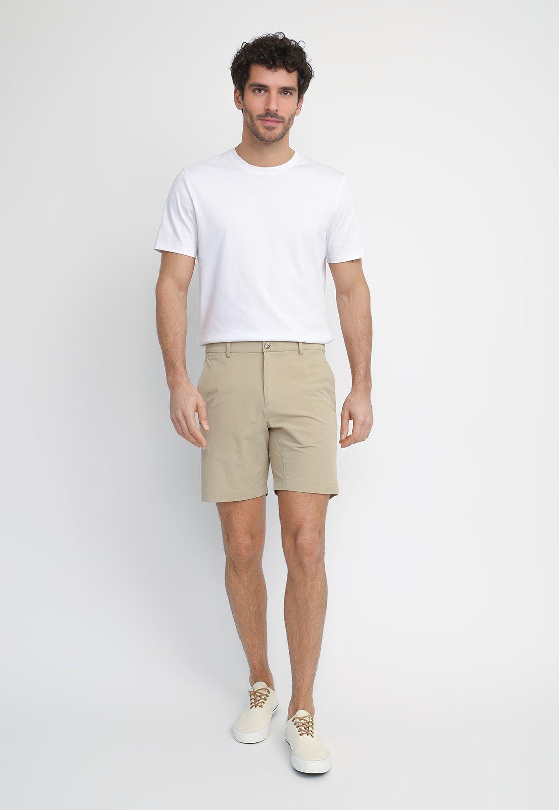 Bermuda Hombre Stretch Beige 4DSH7750-3