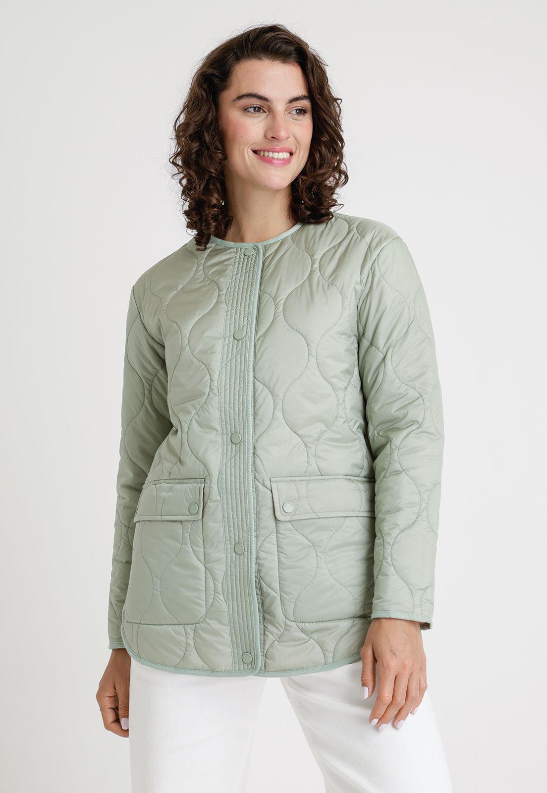 Parka De Mujer Modelo Runa Color Verde Claro-0