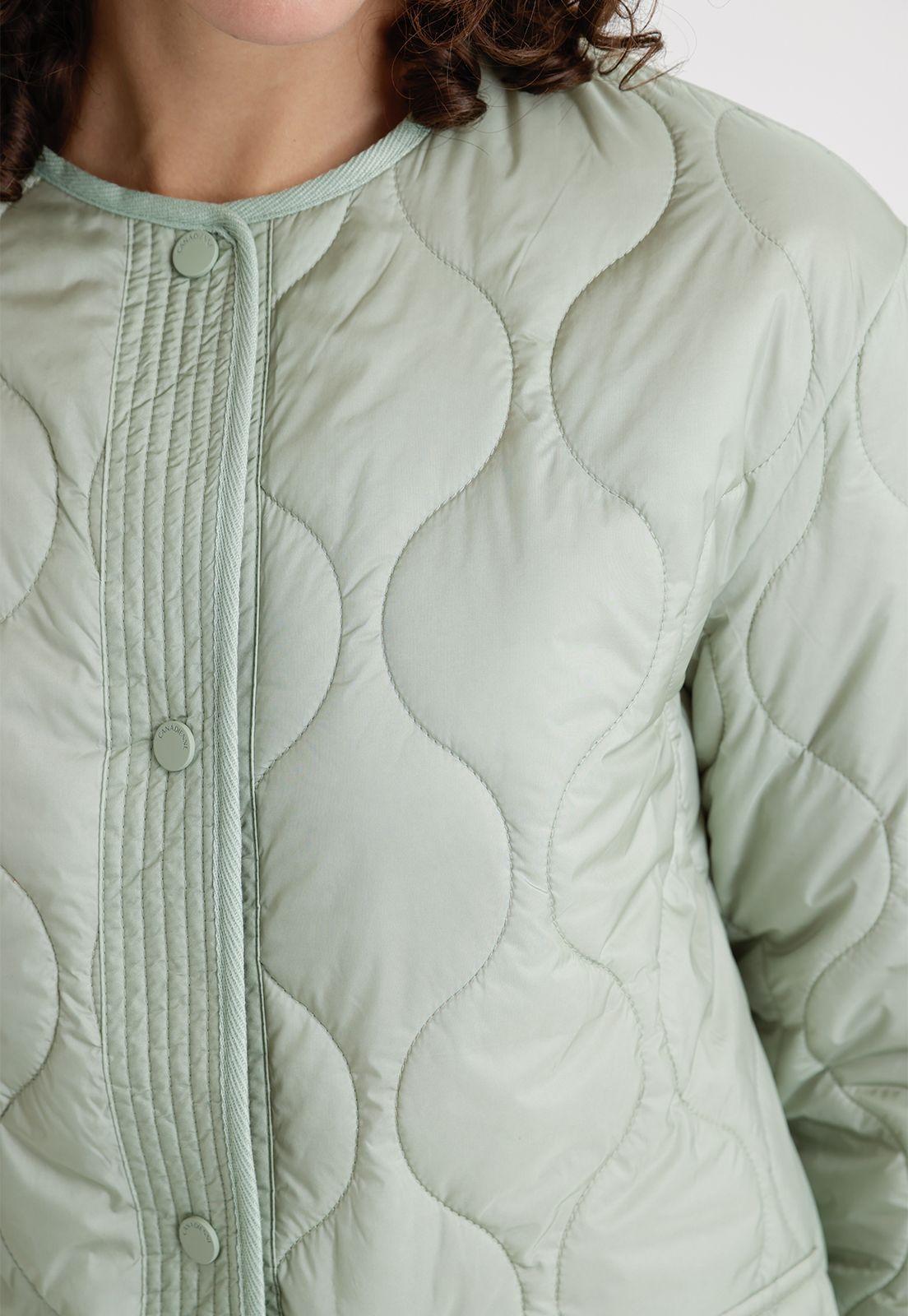 Parka De Mujer Modelo Runa Color Verde Claro-2