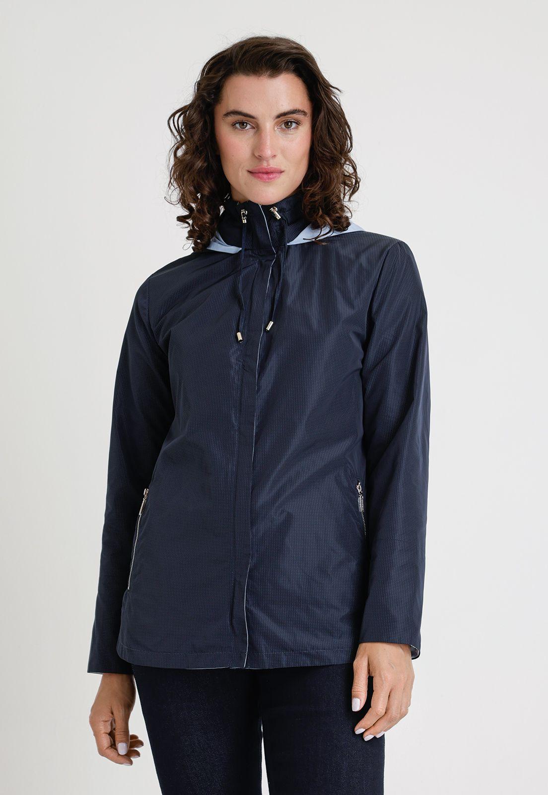 Chaqueta De Mujer Modelo Eva Color Navy-1