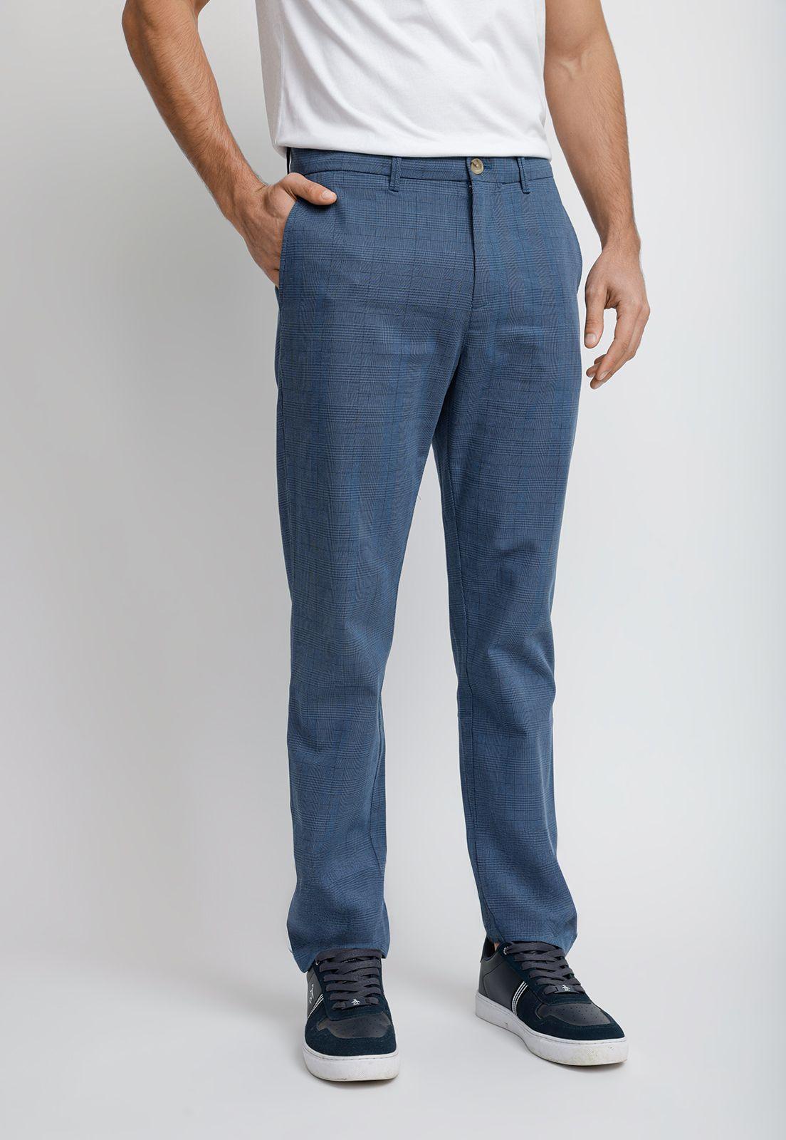 Pantalón Hombre Azul OPBS2504-0