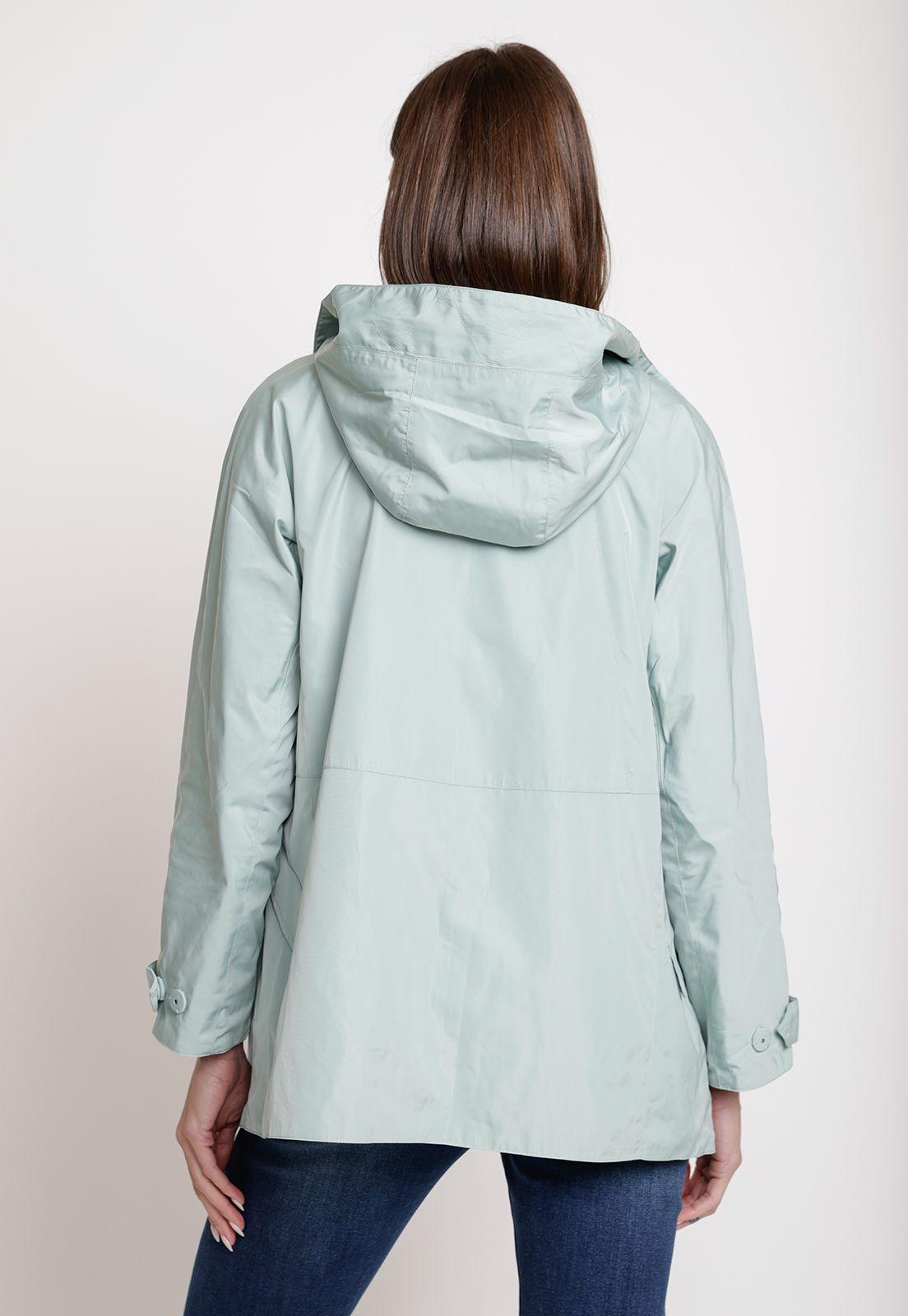 Chaqueta de Mujer Reversible Modelo Tara Color Verde-4
