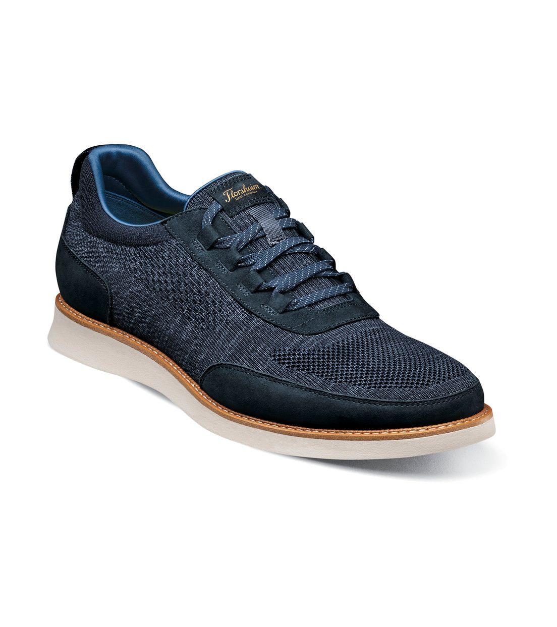Zapatillas Casual Launch Knit Slip Azul-0