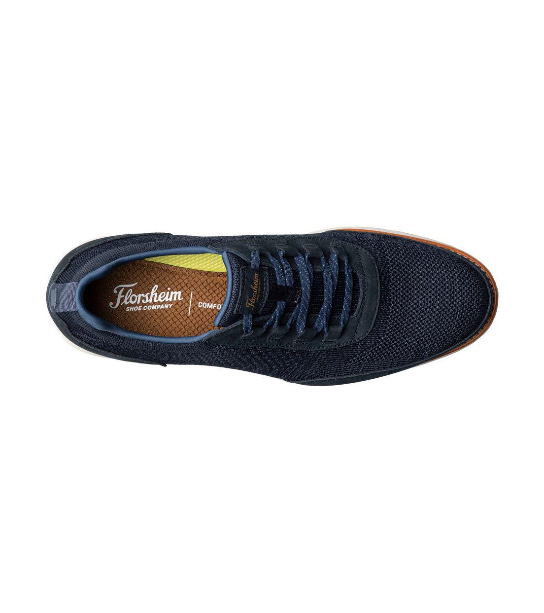 Zapatillas Casual Launch Knit Slip Azul-5