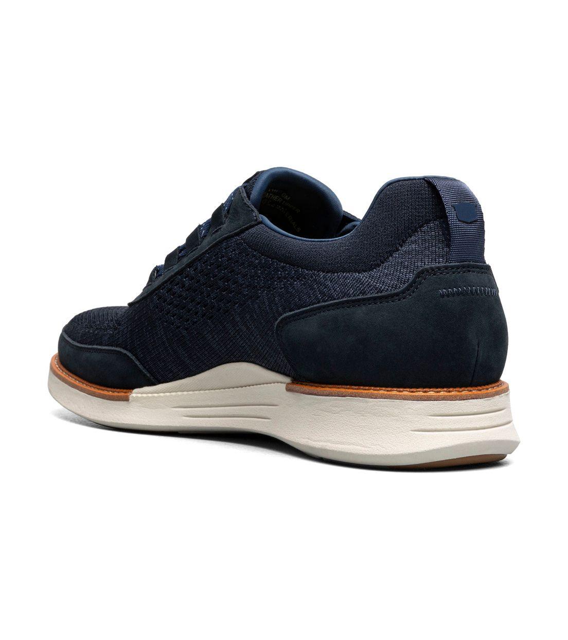 Zapatillas Casual Launch Knit Slip Azul-7