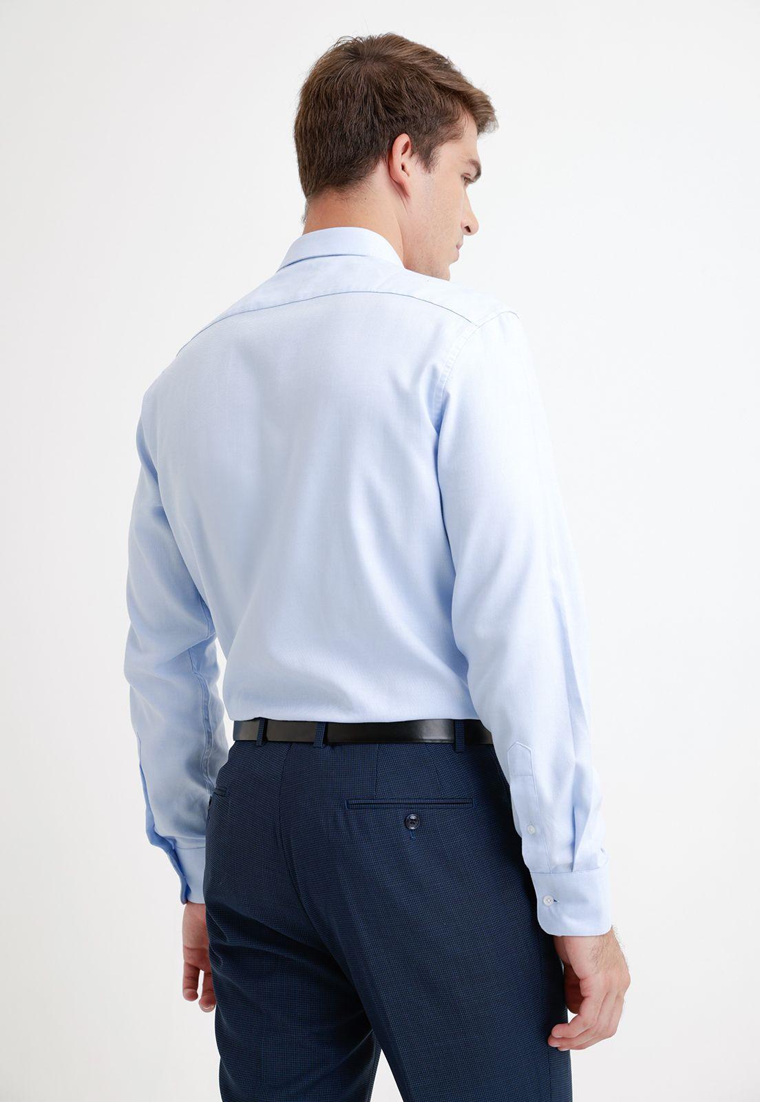 Camisa formal executive celeste-1