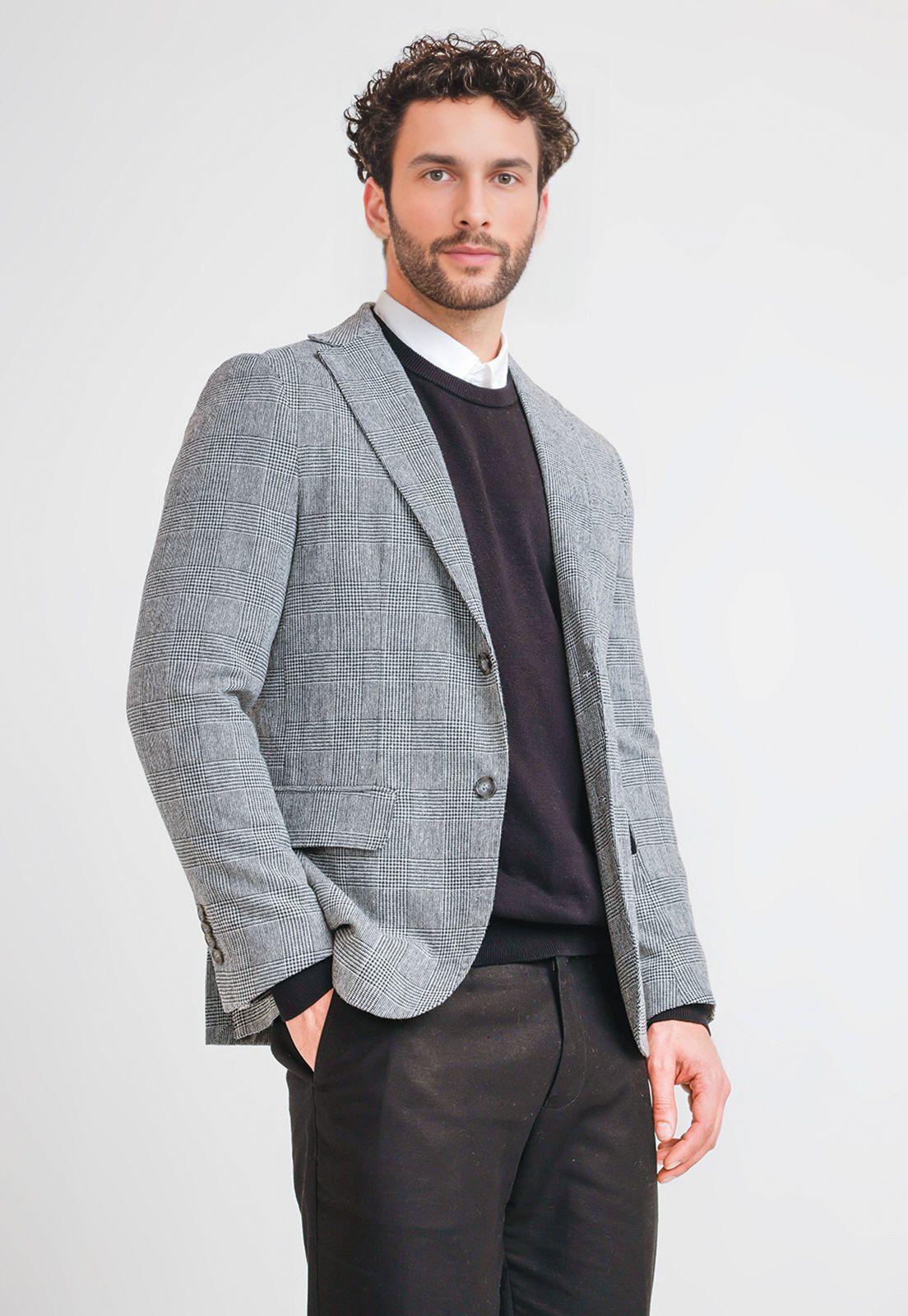 Chaqueta Italiana Negro-0