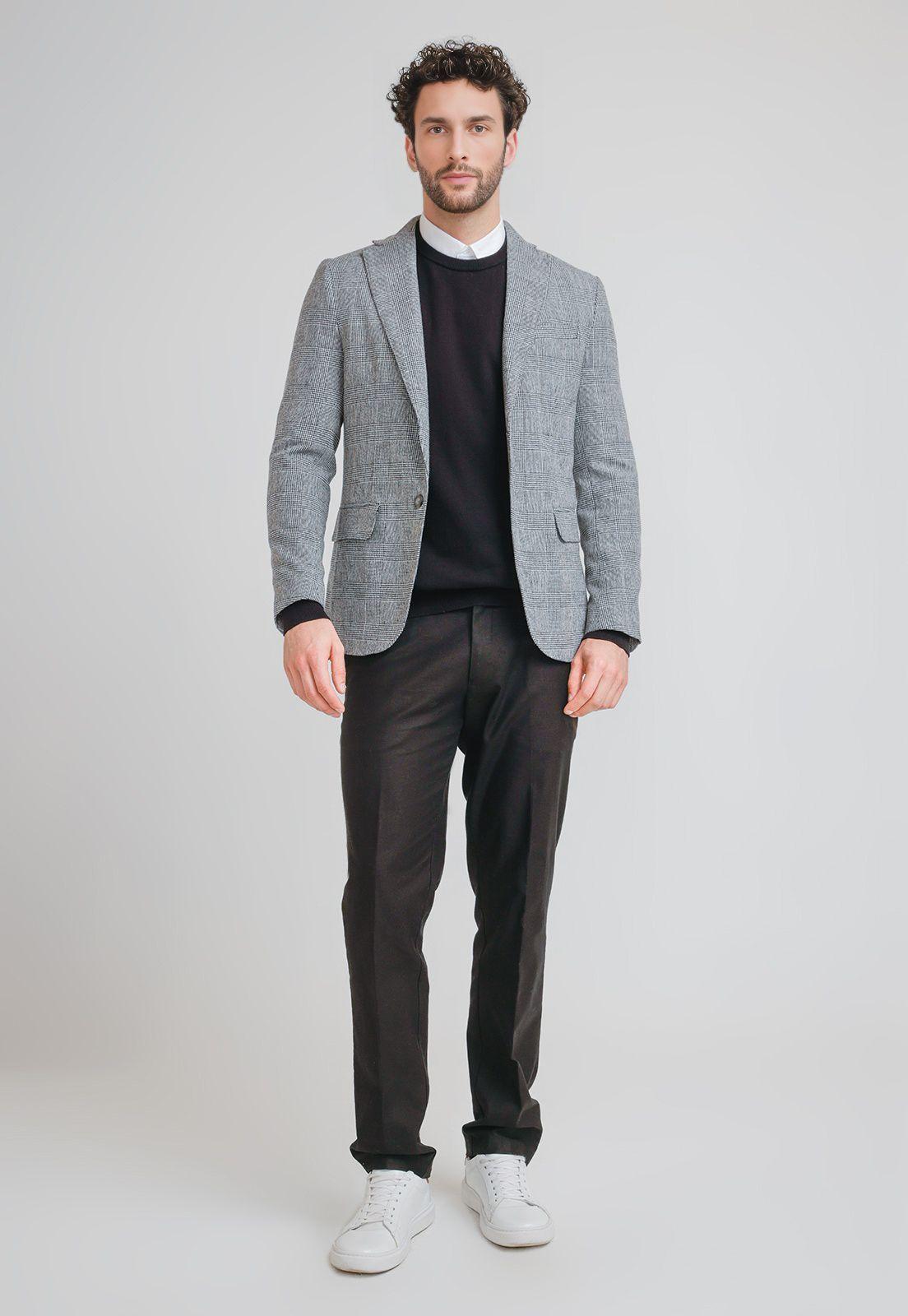 Chaqueta Italiana Negro-3