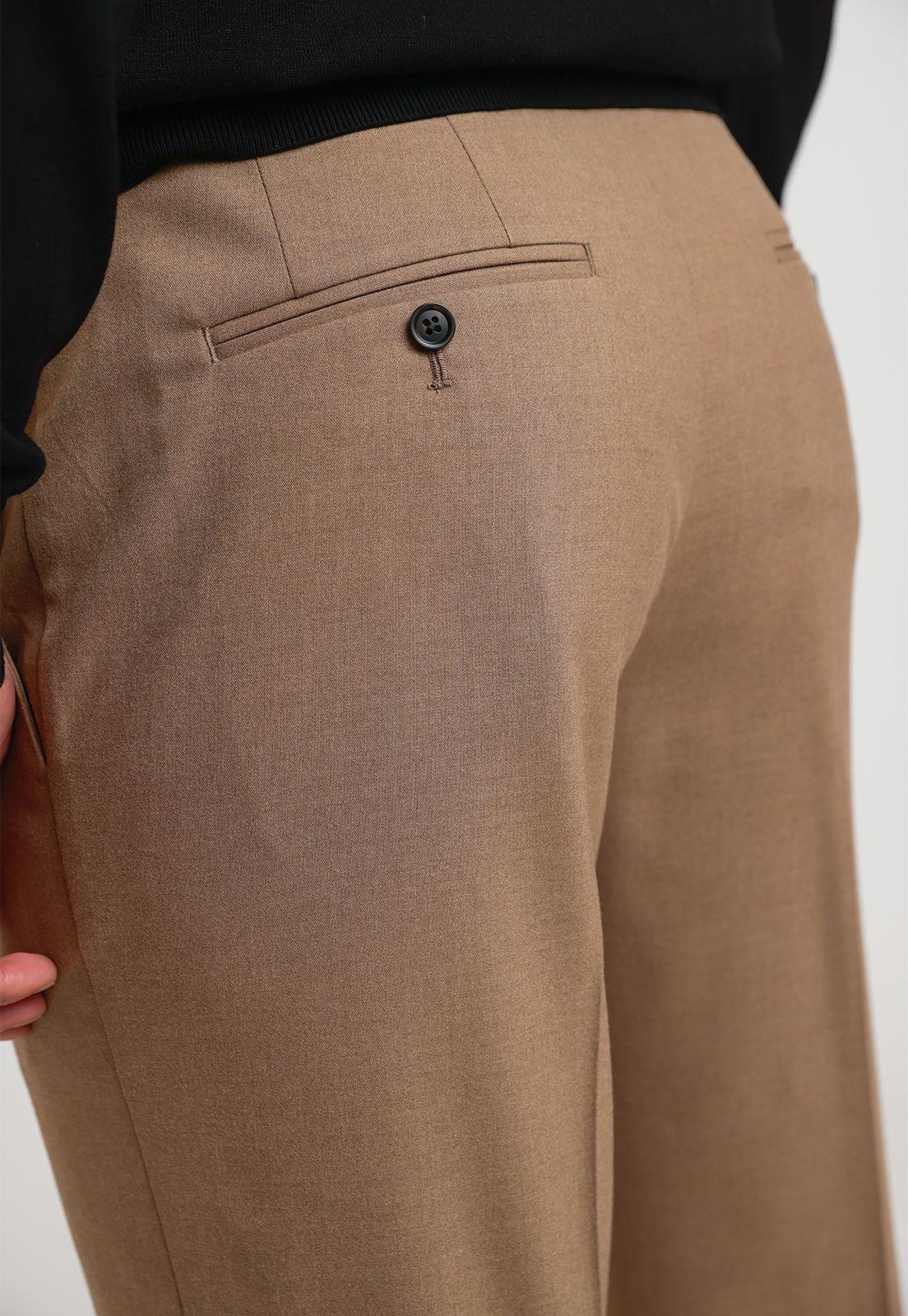 Pantalón Formal Hombre Suit Separate Café-2