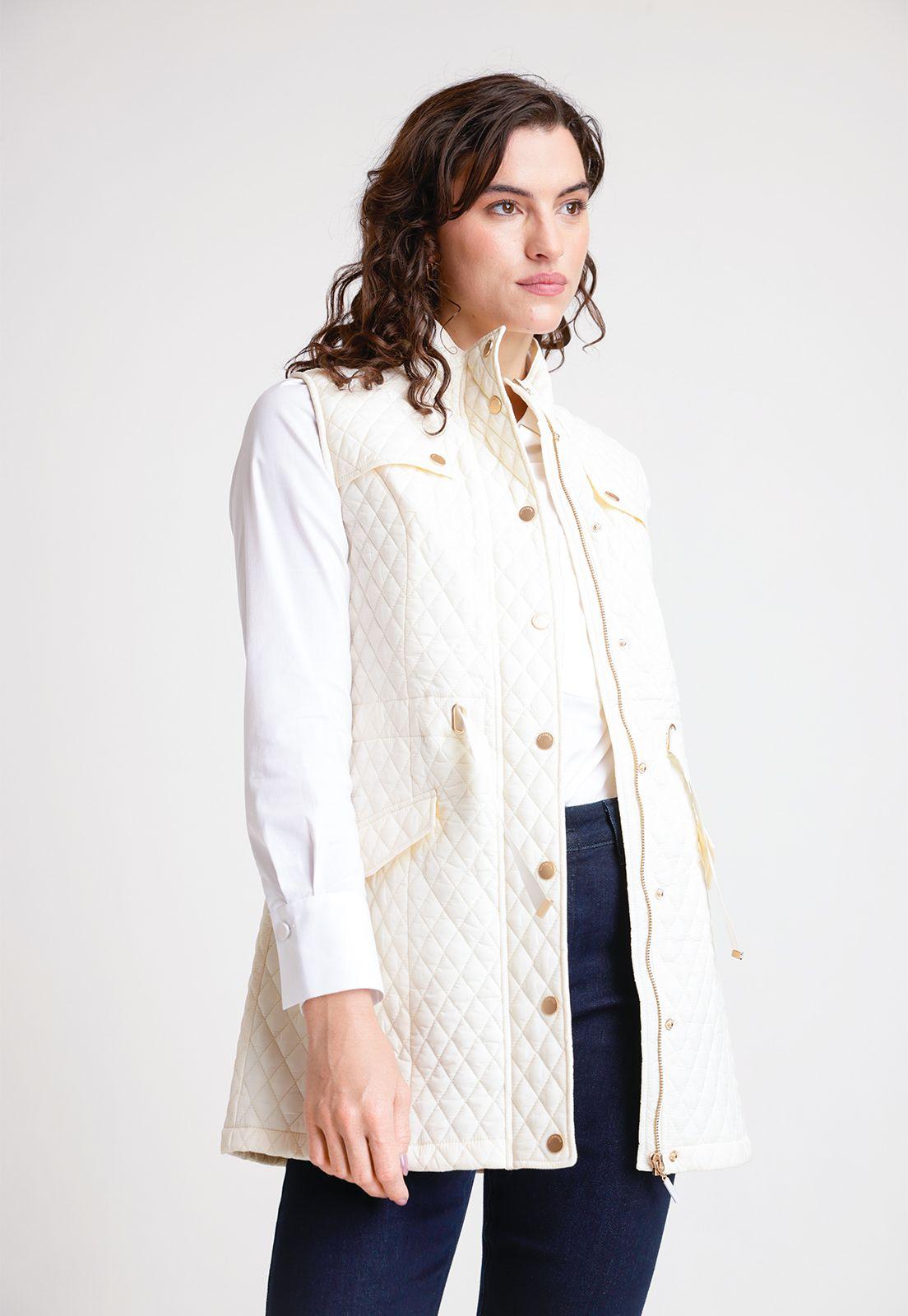 Chaqueta de Mujer Modelo Siena Color Crudo-0