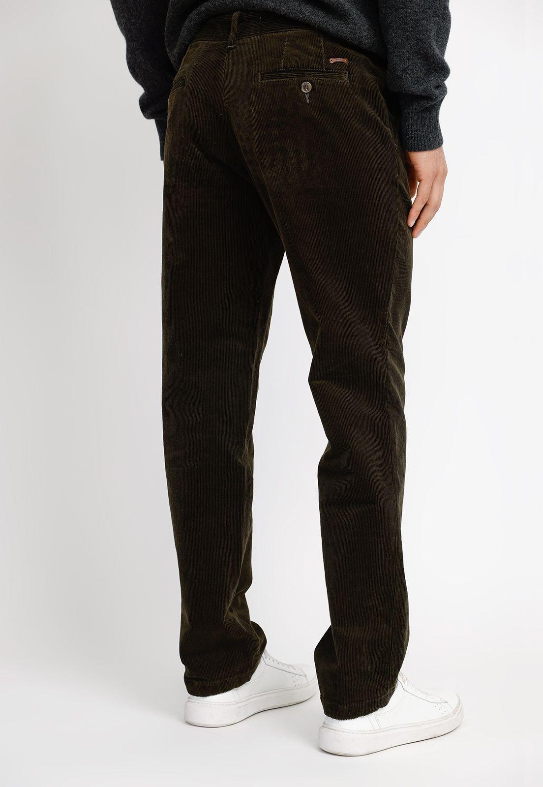 Pantalón Cotelé Hombre Vision Verde-1