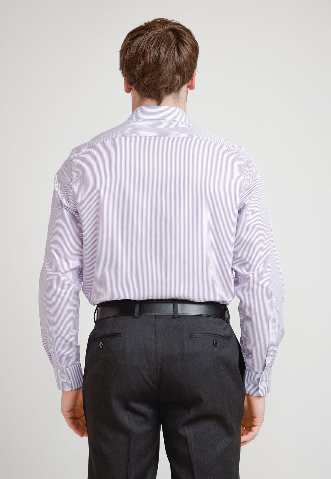 Camisa Hombre Formal Classic Lila-1