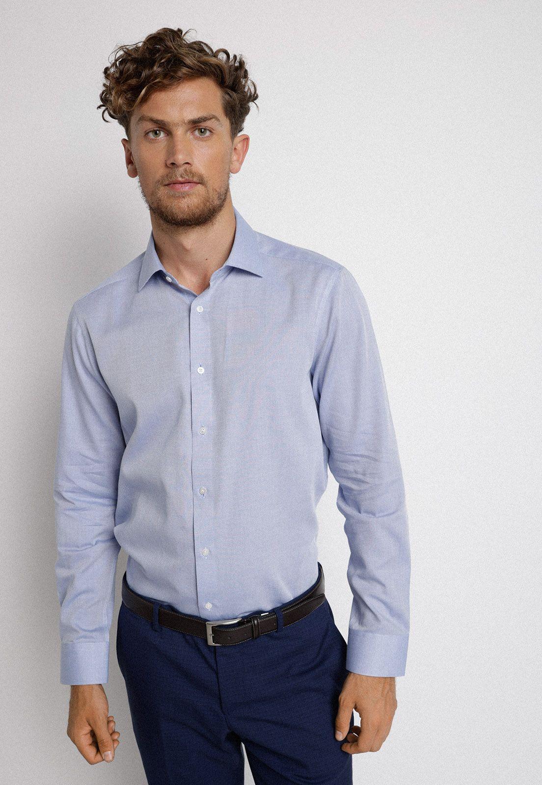 Camisa Formal Executive Celeste-0