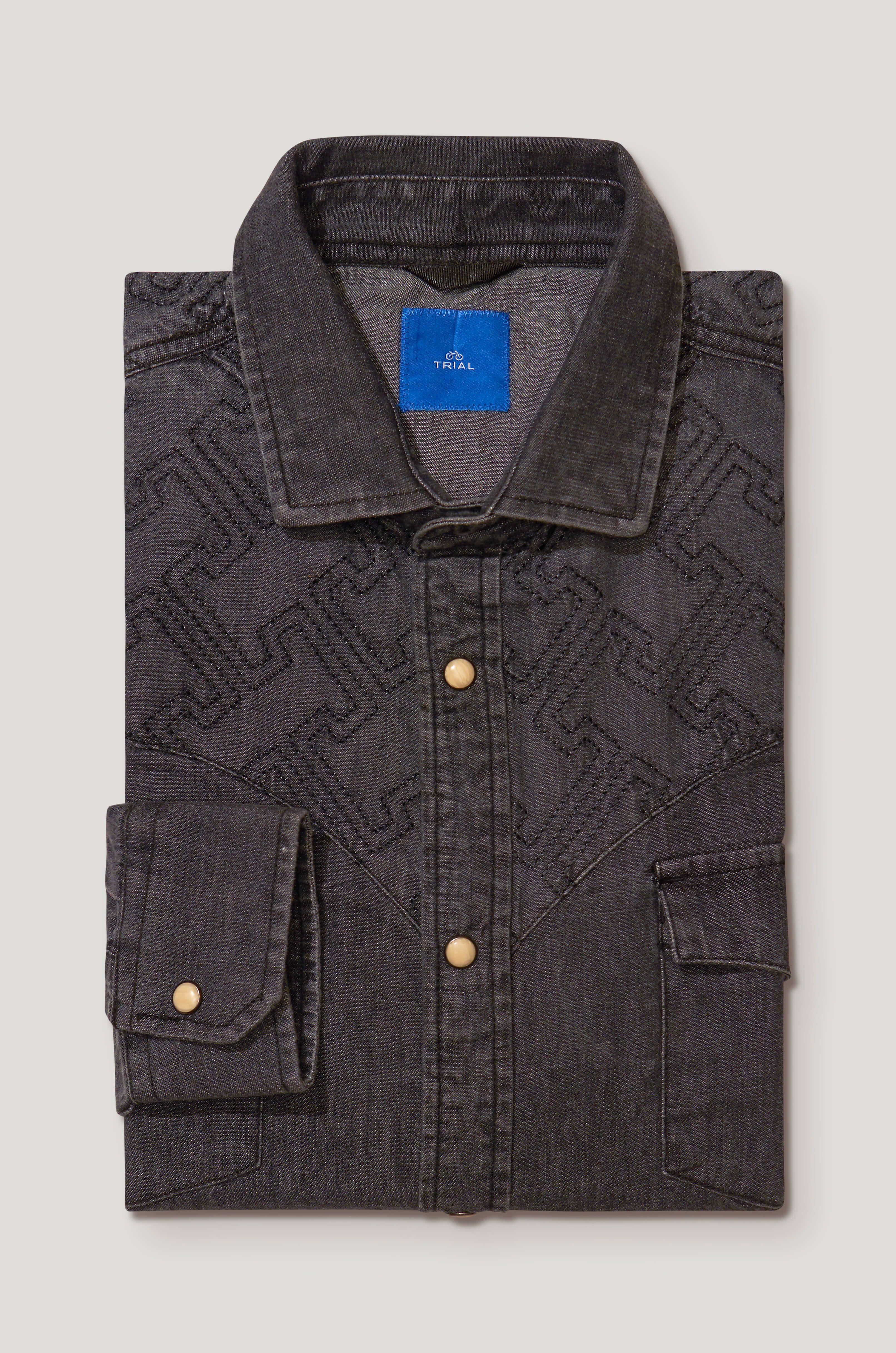 Camisa Metropoli Gris-4