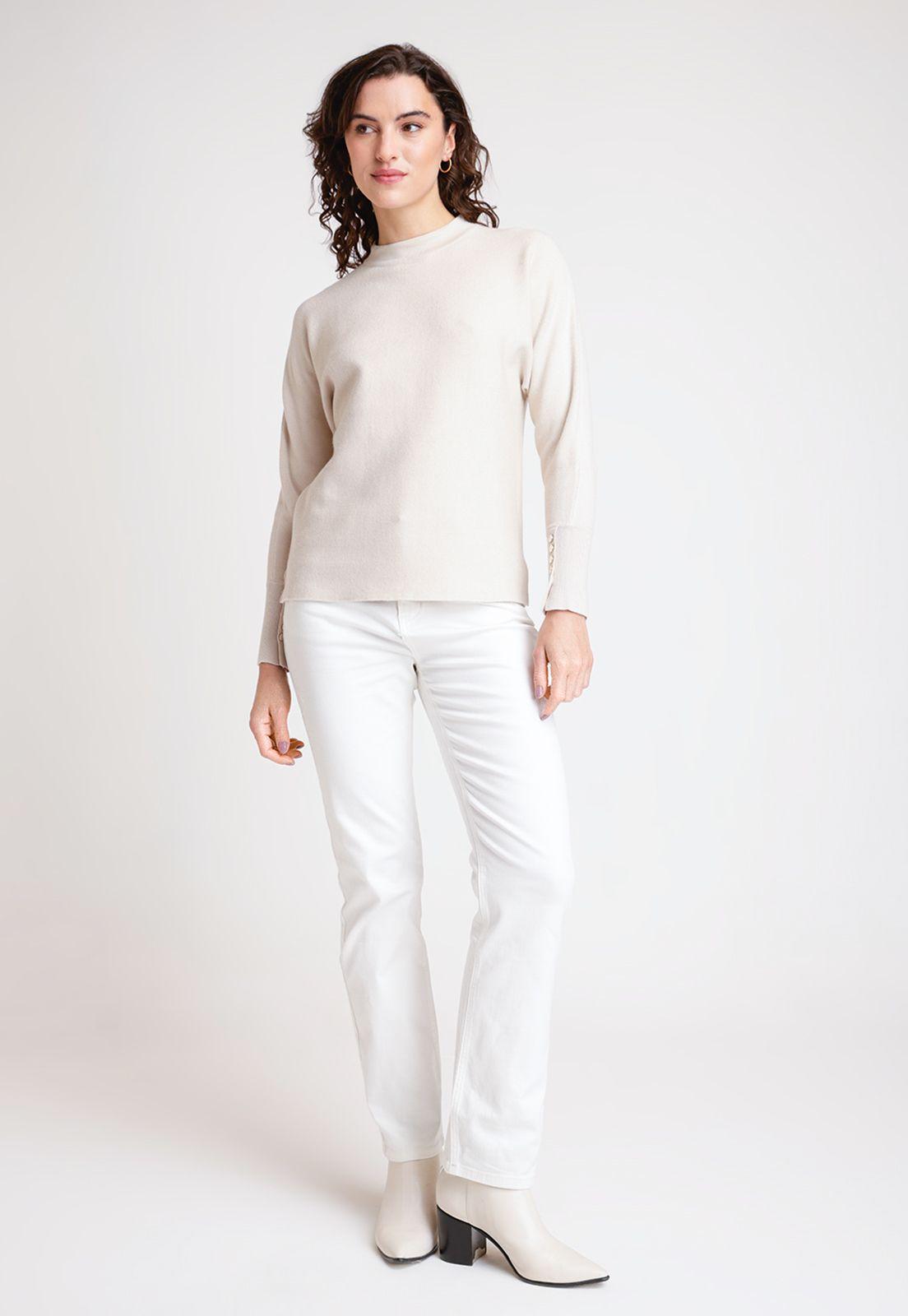 Tejido de Mujer Modelo Hanae Color Arena-3