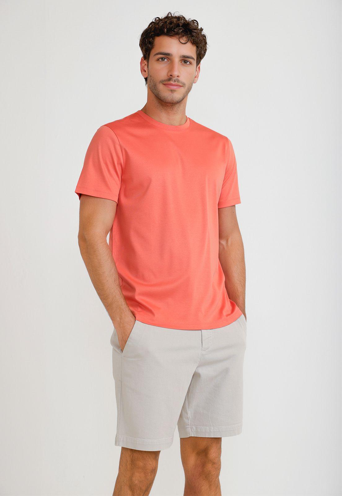 Polera Hombre Manga Corta Coral 4HFK7127-0