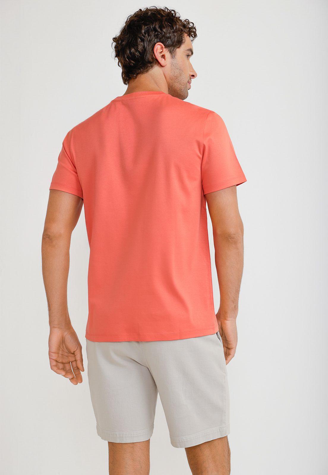 Polera Hombre Manga Corta Coral 4HFK7127-1