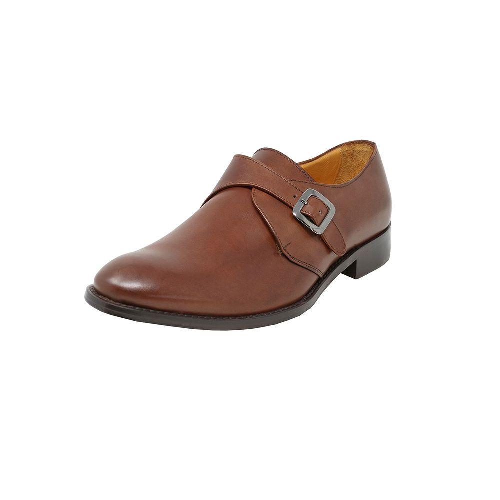 Zapatos Ravel Flex Plain Toe Monk Cafe-0