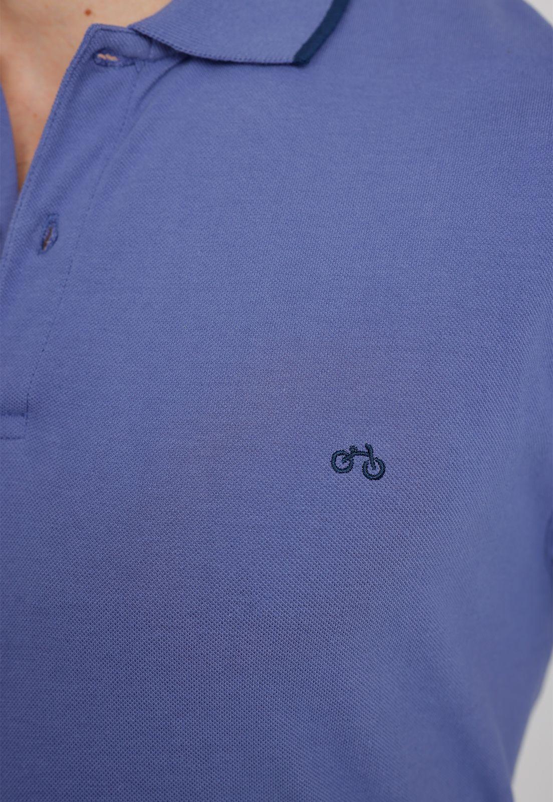 Polera Manga Corta hombre Regular Marinni Algodón Lavanda-2