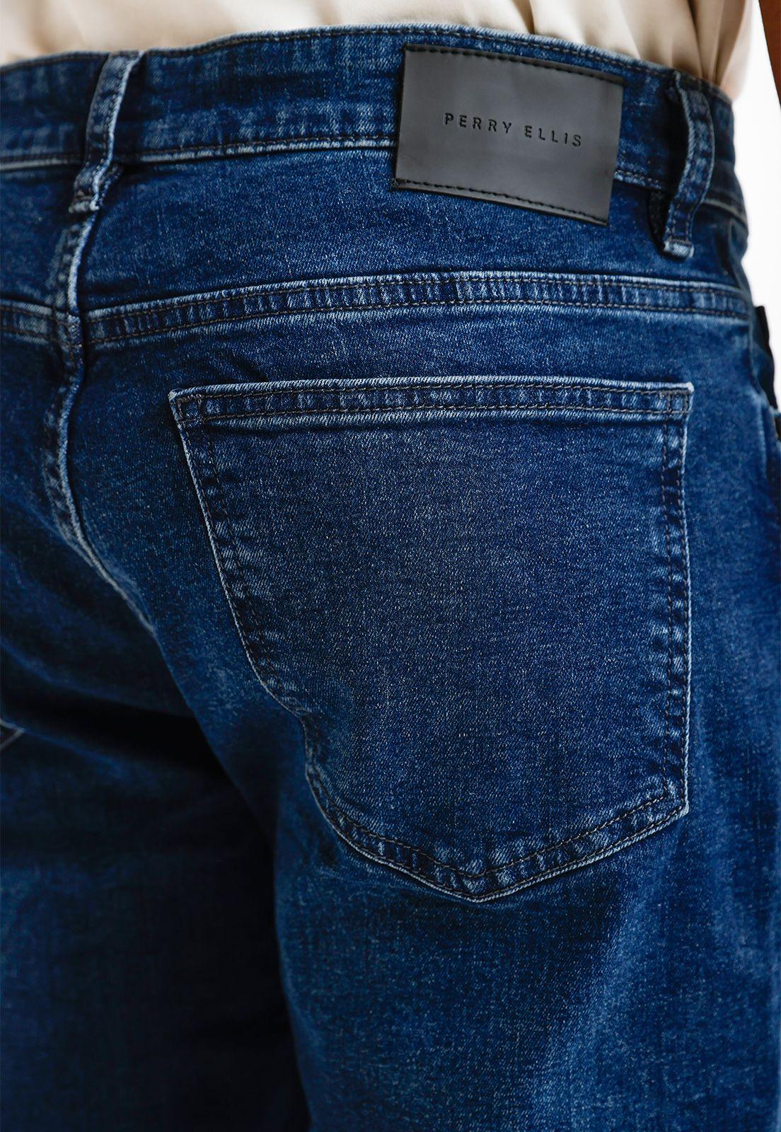Jeans Hombre Slim Fit Azul Oscuro-2