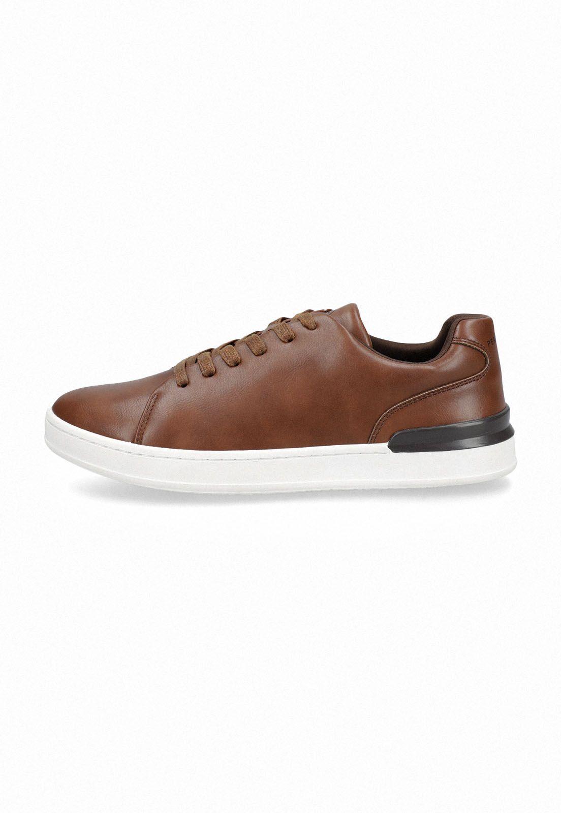 Zapatilla Hombre Casual Cognac-1