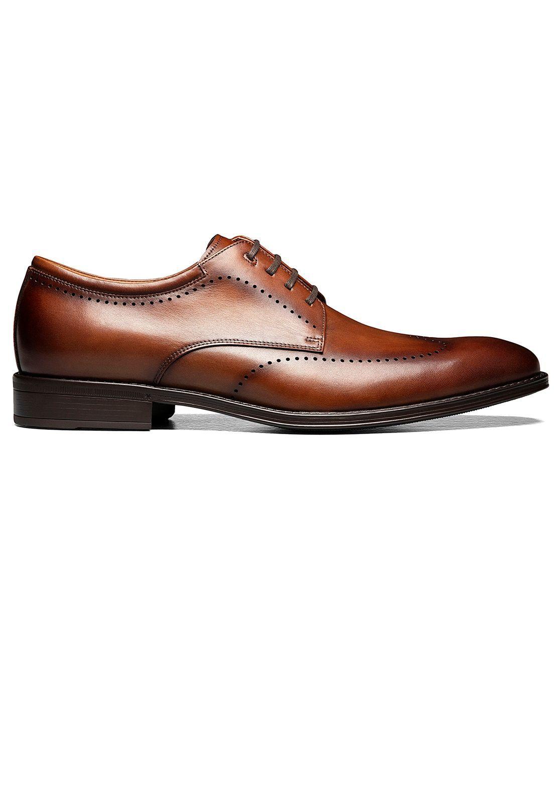 Zapatos Amelio Perf Wingtip Cognac-2