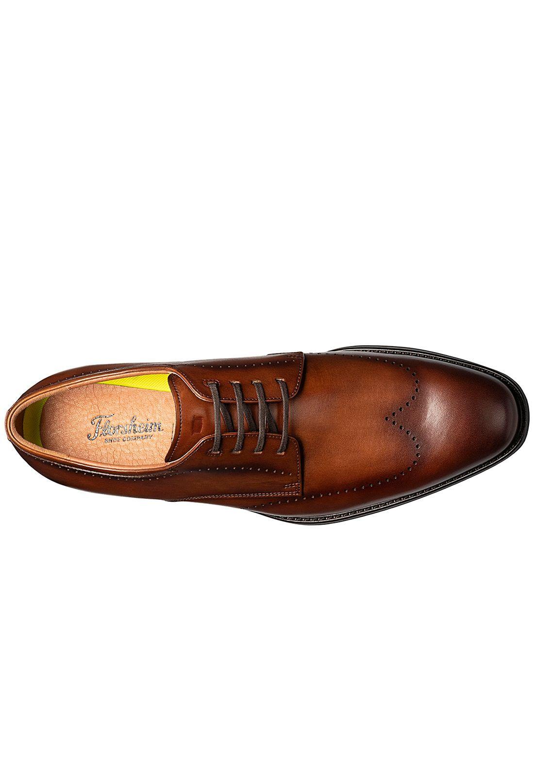 Zapatos Amelio Perf Wingtip Cognac-6