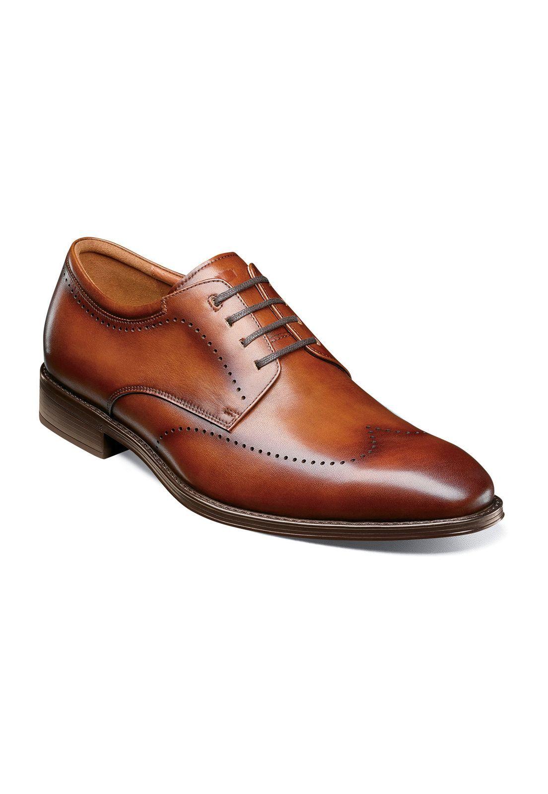 Zapatos Amelio Perf Wingtip Cognac-0